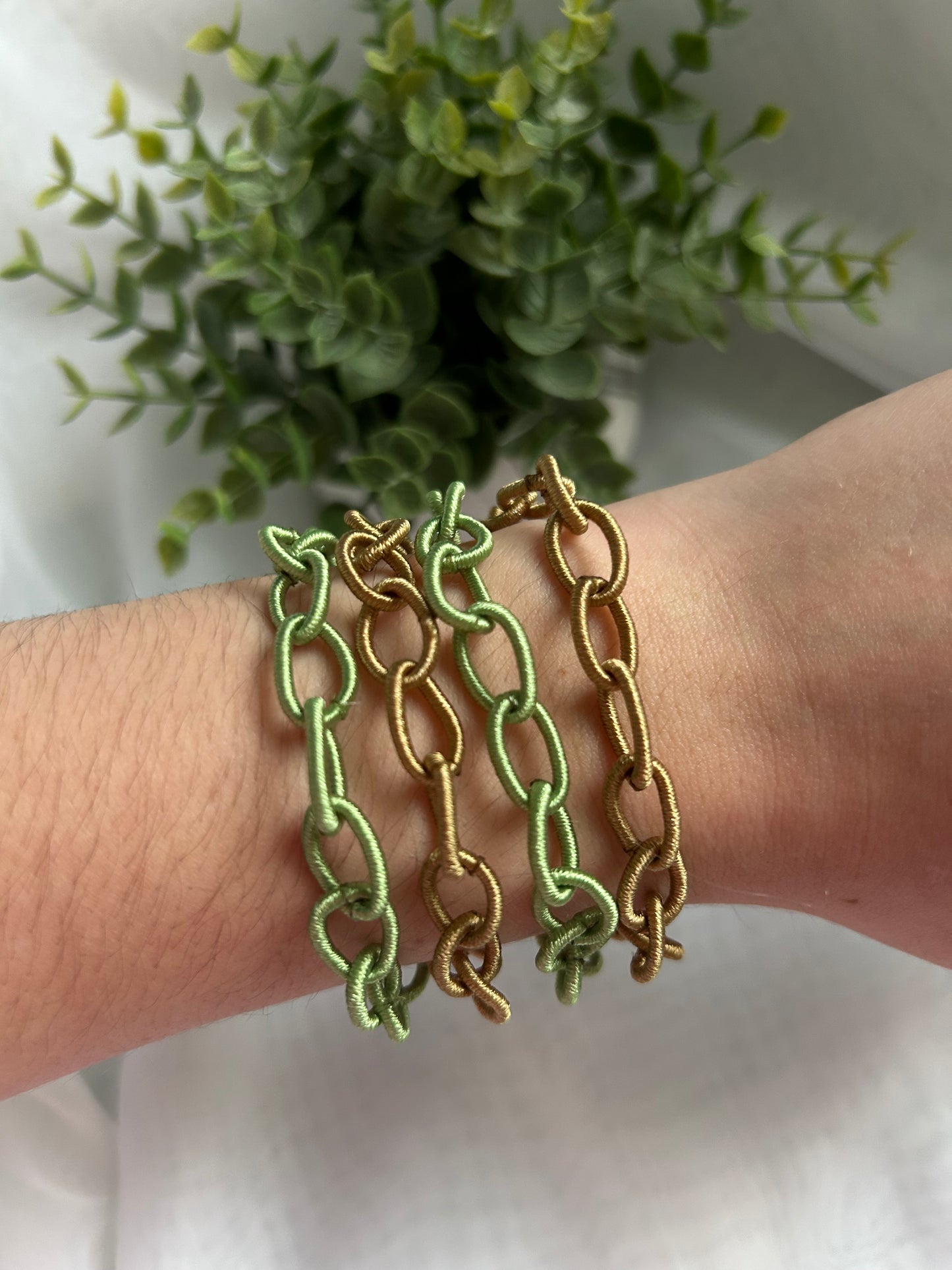 Stoff bracelet