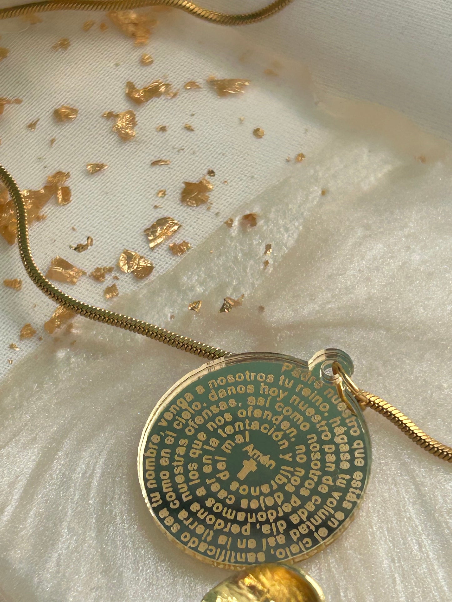Padre nuestro necklace