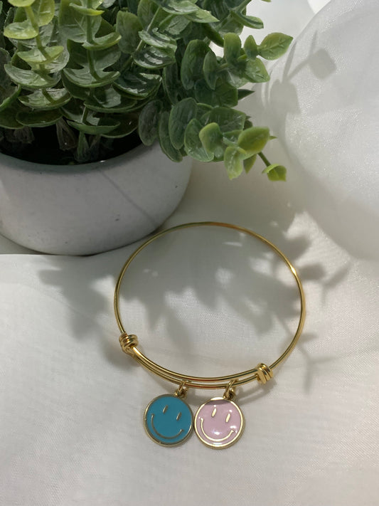 Happy face bracelet