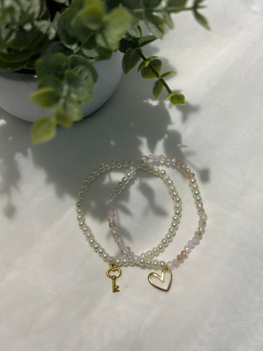 Mine heart bracelet